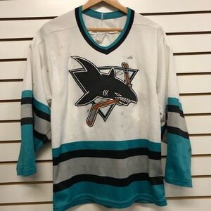 Vintage San Jose Sharks Hockey Jersey size small